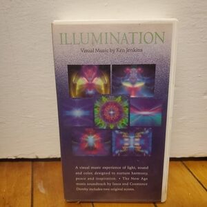 Illumination Visual Music VHS by Ken Jenkins - Purple and White